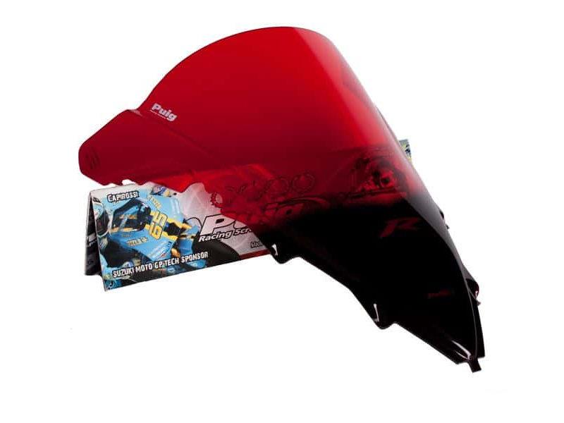 PUIG Z-Racing Screen Red for Yamaha YZF R1 09-14 4935R