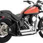 Vance & Hines Shortshots Staggered Exhaust System For HD FLS 1690 12-17 17325