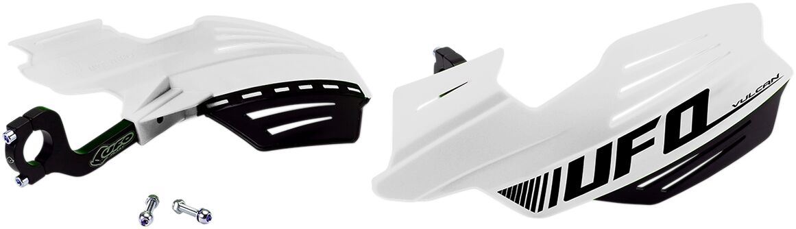 UFO UNIVERSAL VULCAN HANDGUARDS WHITE PM01650-041