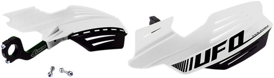 UFO UNIVERSAL VULCAN HANDGUARDS WHITE PM01650-041