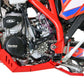 AXP Racing Xtrem Skid Plate For Beta RR 250 2024-2025 HDPE Red AX1753
