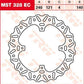 Trw EC Cross Design Brake Rotor For Honda CRF 250 R 2002-2026 Silver MST328EC