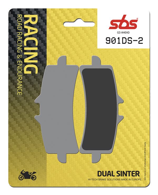 Sbs DS Racing Dual Brake Pads For Triumph Scrambler 1200 XE 2008-2026 901DS-2