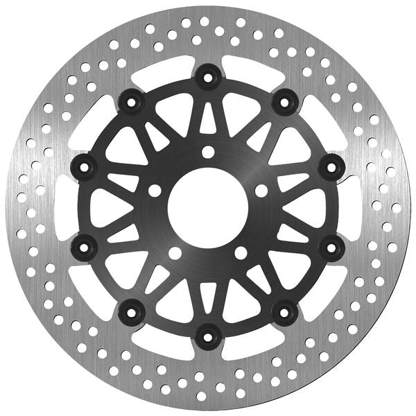 Sbs Stainless Steel Brake Rotor For Suzuki GS 500 E 1989-2008 Black, Silver 5032