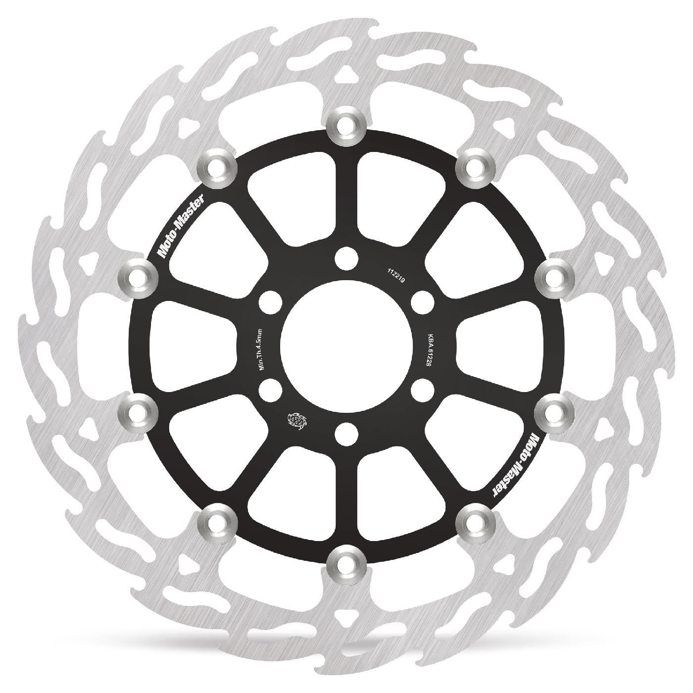 Moto-Master Flame Series Rotor For KTM RC 200 2011-2021 Black 112219