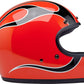 BILTWELL Gringo Flames Helmet ORG FLM 2025 Model
