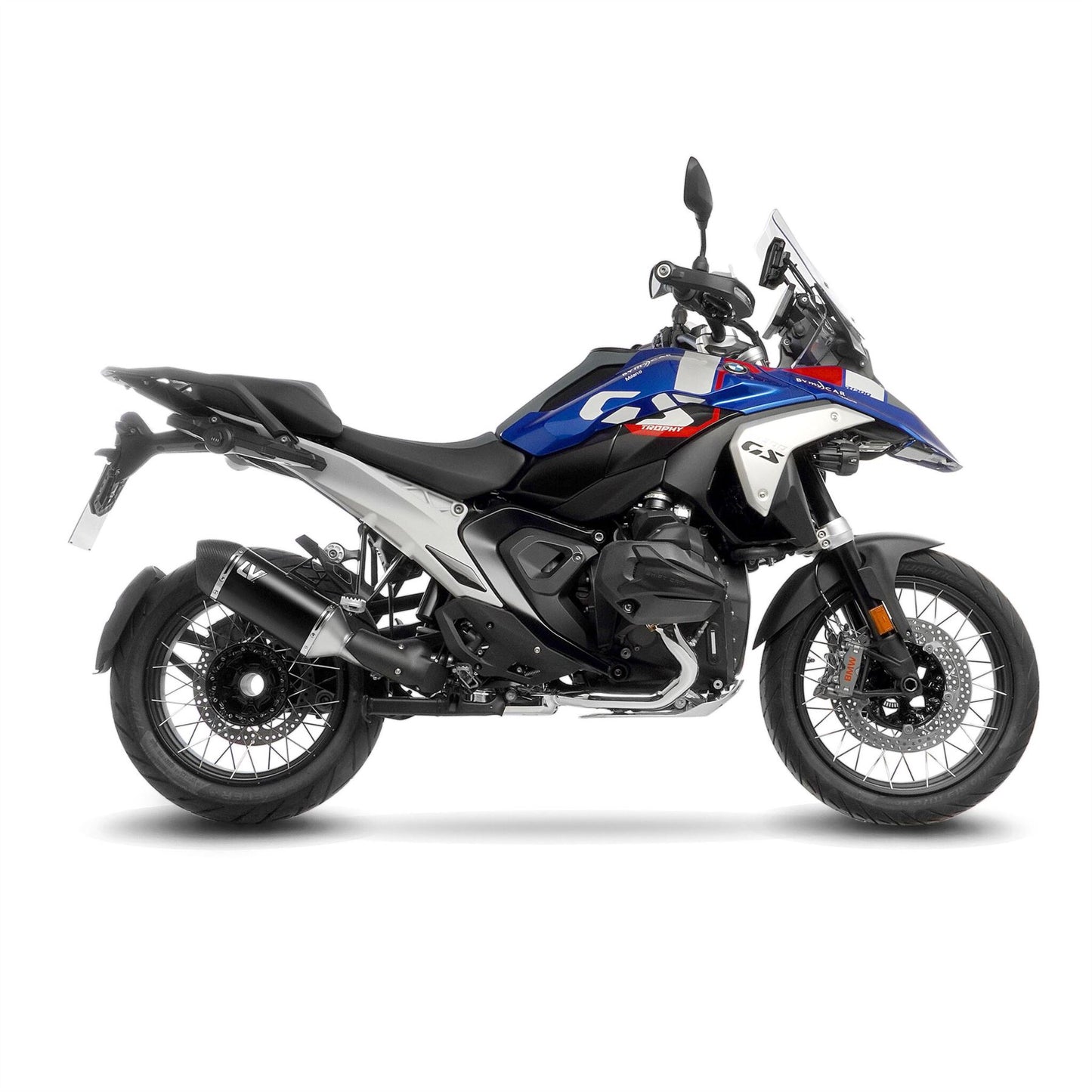Leovince Muffler Lv-14 For BMW R 1300 GS/Adventure Black Stainless Steel 15604b