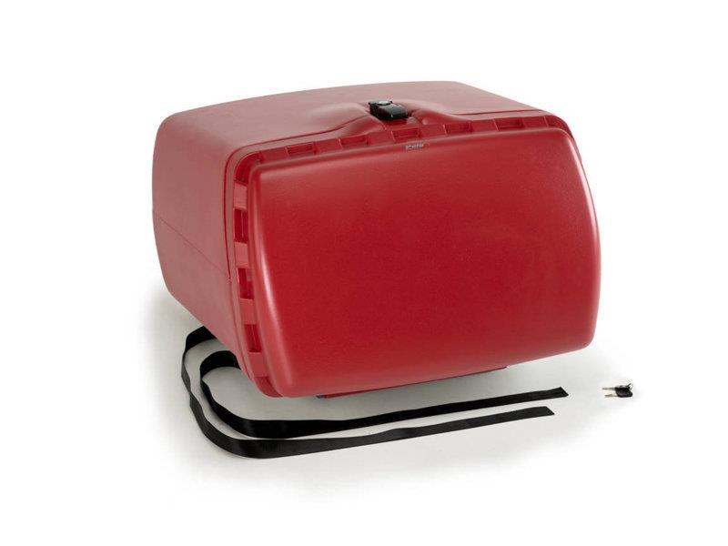PUIG Maxi Top Box w/ Lock And Straps Red Universal 3659R