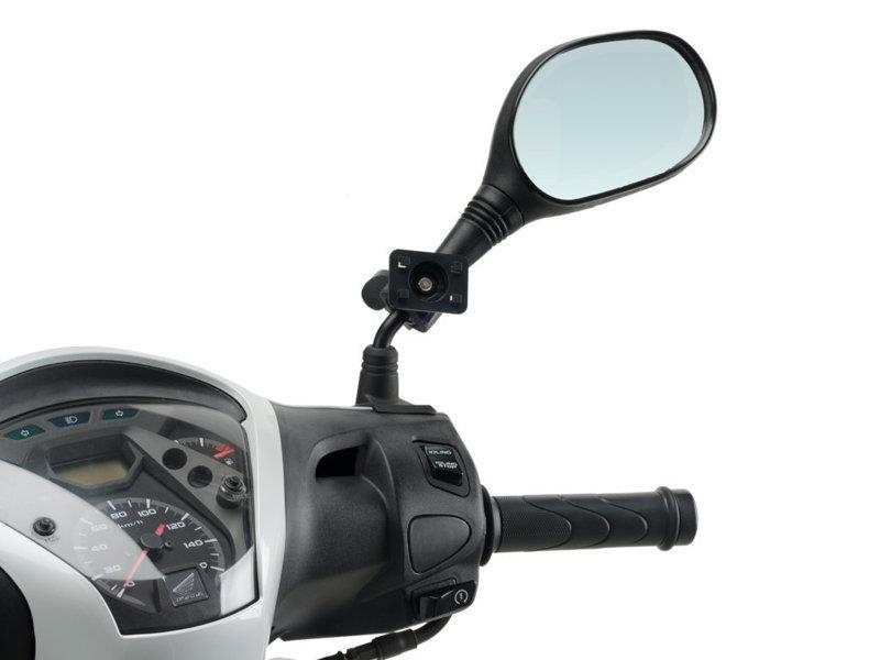 PUIG Mirror Stalk Phone Holder Black Universal 3533N