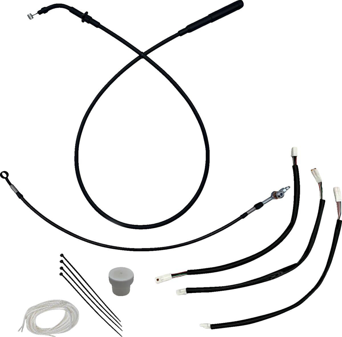 Fat Baggers Inc. EZ Install Kit For Harley FLHLT 1923 2023-2026 Black 149011-B