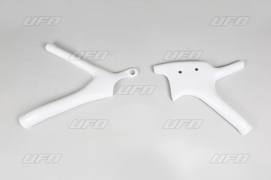 UFO FRAME GUARDS YAMAHA YZ125/250 WHITE YA02859046