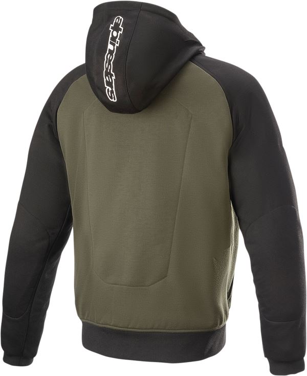 Alpinestars Chrome Hoodie Green White Grey