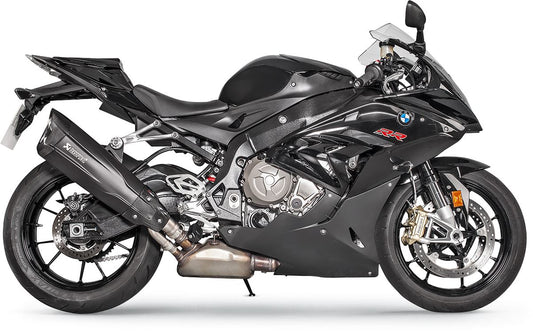 Akrapovic Slip-On Line Muffler TI/CF Black For BMW S 1000 RR 17-18 S-B10SO6-HDVDZBL