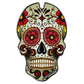 Puig Skull Tank Pad Red 6394O