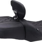 Mustang Deluxe Touring Driver Backrest For Harley Davidson FLHX 2023-2026 89460