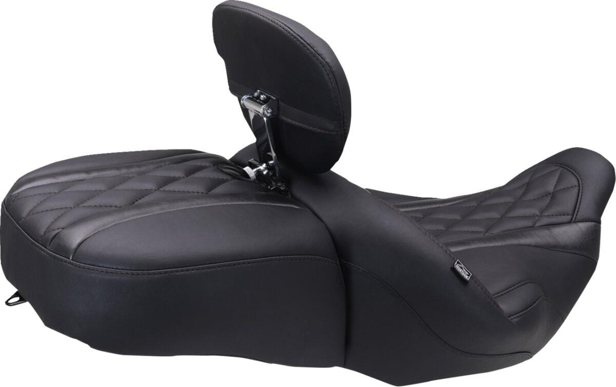Mustang Deluxe Touring Driver Backrest For Harley Davidson FLHX 2023-2026 89460