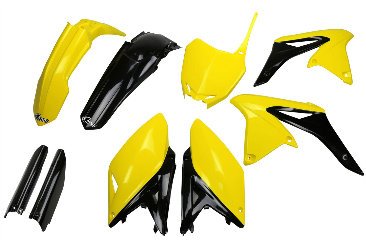 UFO COMPLETE BODY KIT SUZUKI RMZ250 OEM-COLOR SUKIT416E999