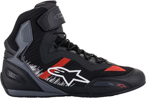 Alpinestars Shoe Fast3-Rk Blk/Gy/Red 13 Black White Red