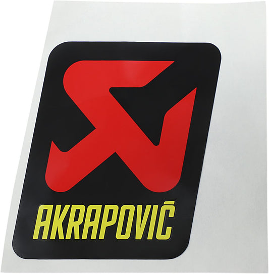 Akrapovic General Replacement Sticker Heat Resistant 85mm RBY P-HST14AL