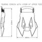 Puig Touring Screen With Extender Light Smoke 21510N