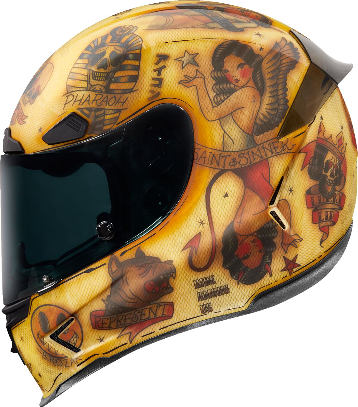 Icon Airframe Pro™ Limited Edition Stick And Poke Street Helmet 24 Model