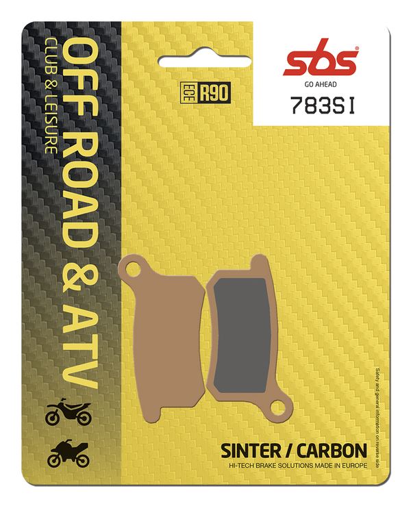 Sbs SI Offroad Sintered Brake Pads For KTM SX 65 2002-2022 Set of 2 783SI