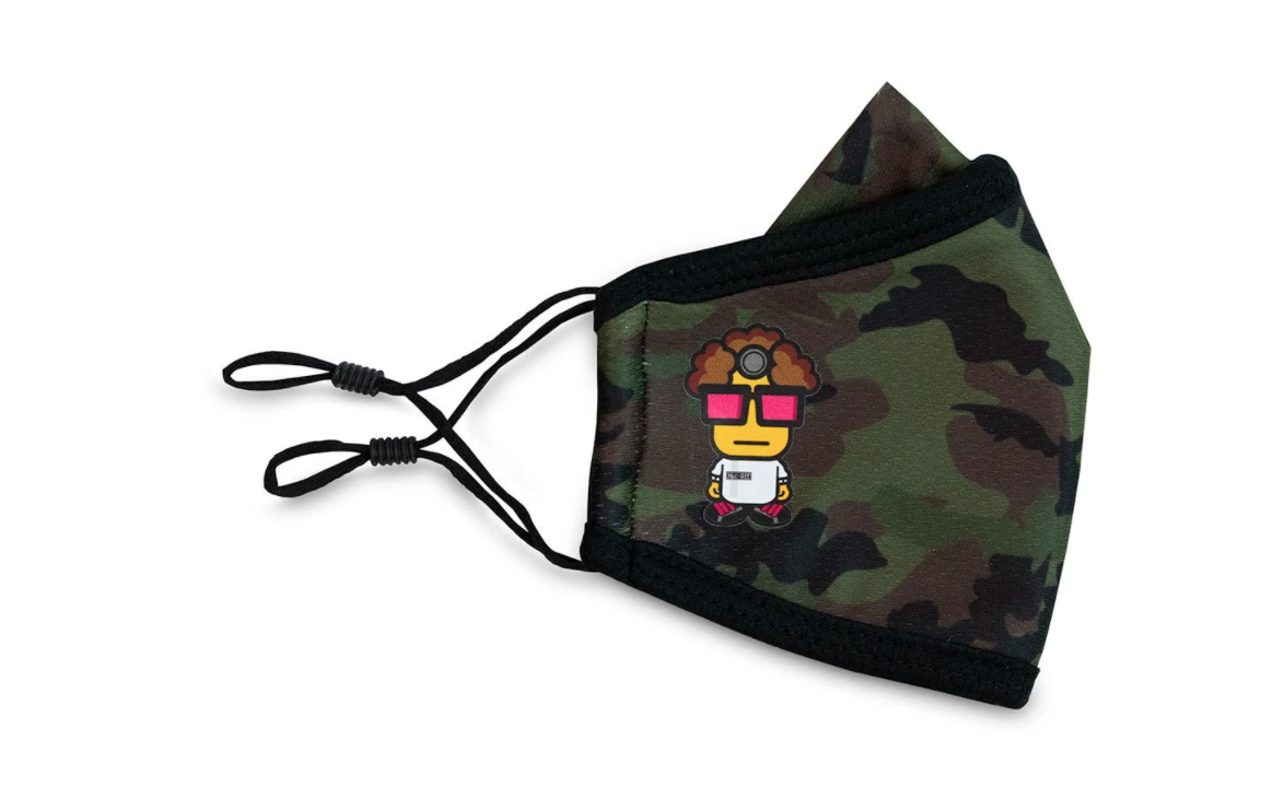 Muc-Off Reusable Face Mask DR X CAMO - KIDS