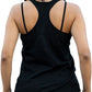 Biltwell Women's Surf Tank Top Black Casual Racerback Polyester