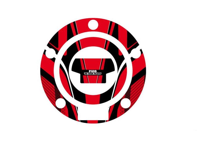 PUIG Radikal Fuel Cap Protector Red for Yamaha MT-07/MT-09/MT-10 17-25 6324R