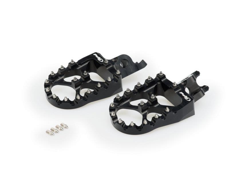 Puig Off Road Footpegs Black 4059R