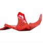 AXP Racing XTREM Skid Plate For Beta RR 350 2024-2025 Red Matte Finish AX1755