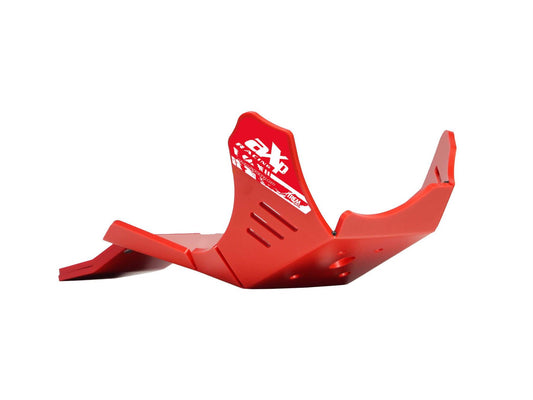 AXP Racing XTREM Skid Plate For Beta RR 350 2024-2025 Red Matte Finish AX1755