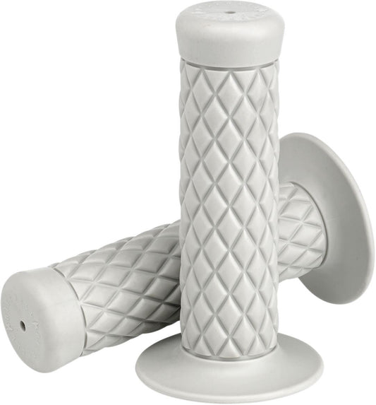 Biltwell Grips Thruster 7/8″ 22mm White To Fit Harley V-Twin