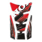 Puig Wings Tank Pad With Honda Logo Red 21545H