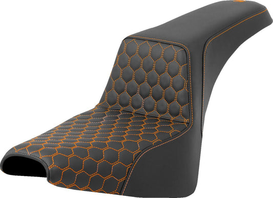 Saddlemen Honeycomb Step-Up Saddlehyde Seat For Harley Davidson FXST 1750 ABS 18-24 818-30-17703