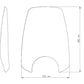PUIG New Generation Touring Screen Black for Yamaha XV 950/R 14-20 9438N
