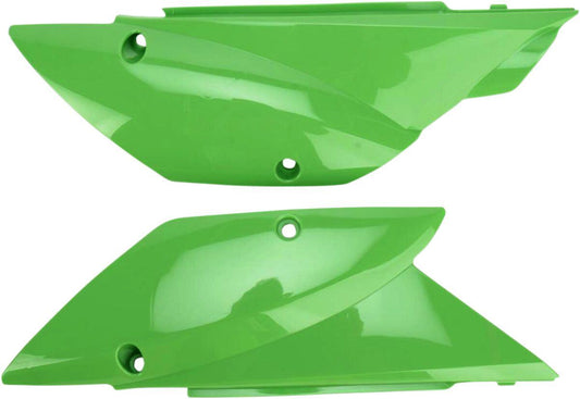UFO SIDE PANELS KAWASAKI KLX110 KX-GREEN KA04717-026