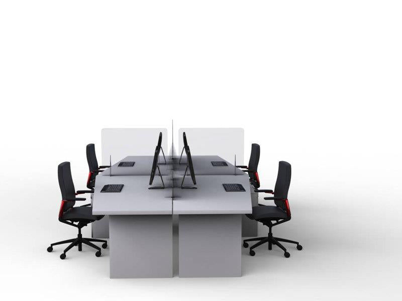 PUIG Desktop Protective Screens 870 x 780mm Light Smoke Universal 20369H