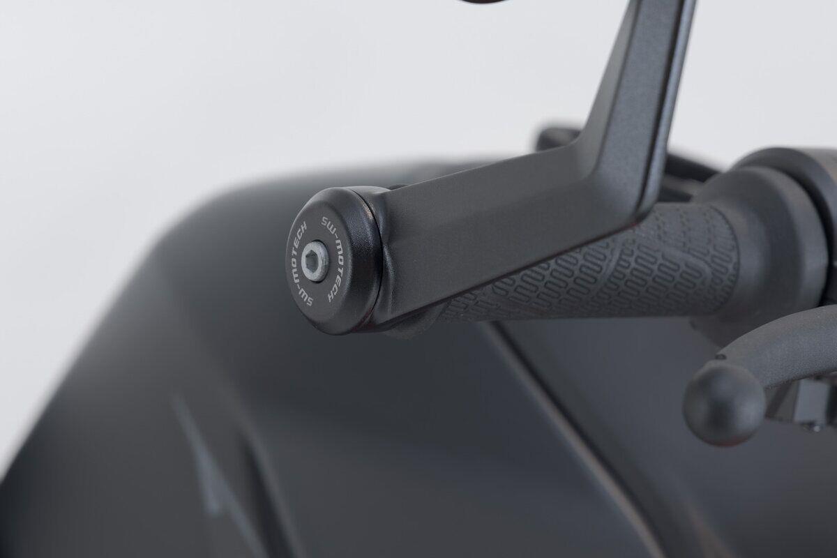 SW MOTECH Bar End Mirrors For KTM DUKE 790 ABS 2014-2024 Black MIR.04.641.10000