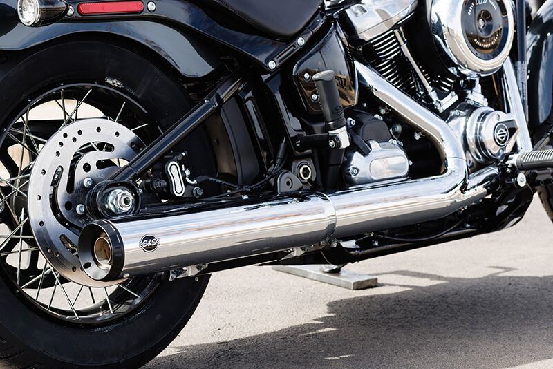 S&S CYCLE Grand National Slip-On Muffler 550-1160 Harley FLHCS/FXBB/FXLRS 2025
