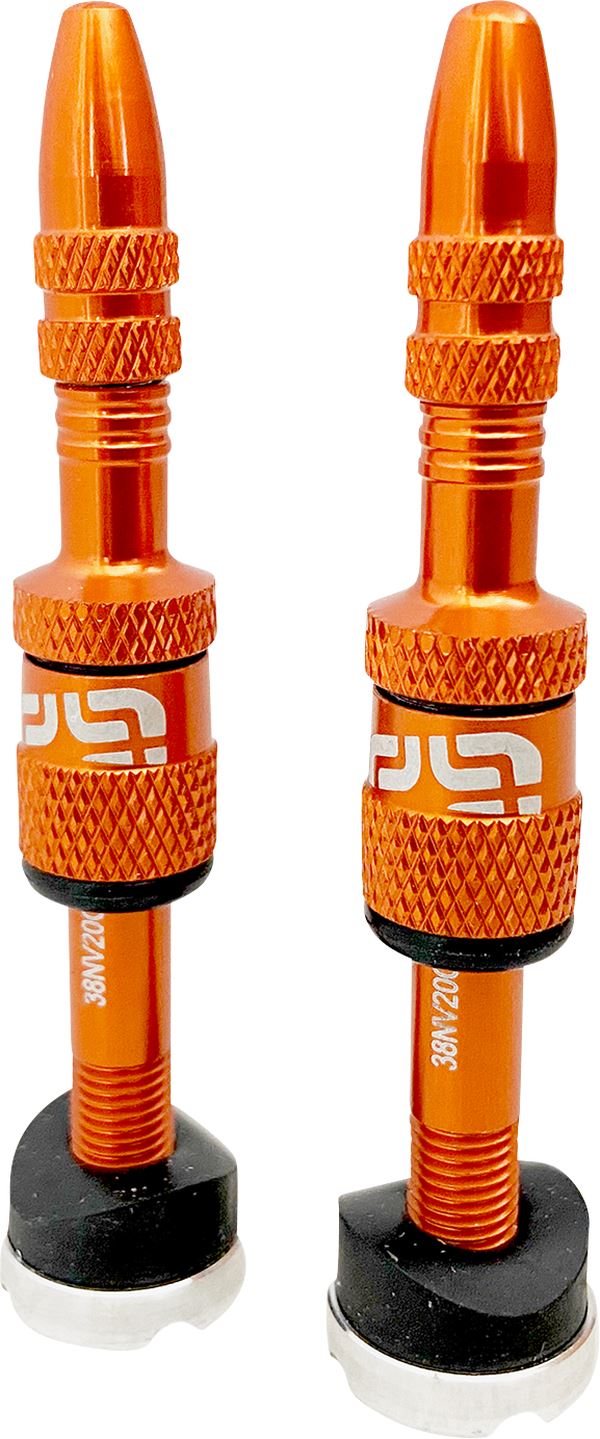 E*THIRTEEN Quick Fill Plasma Valve 16-24MM Orange TR2UNA-111