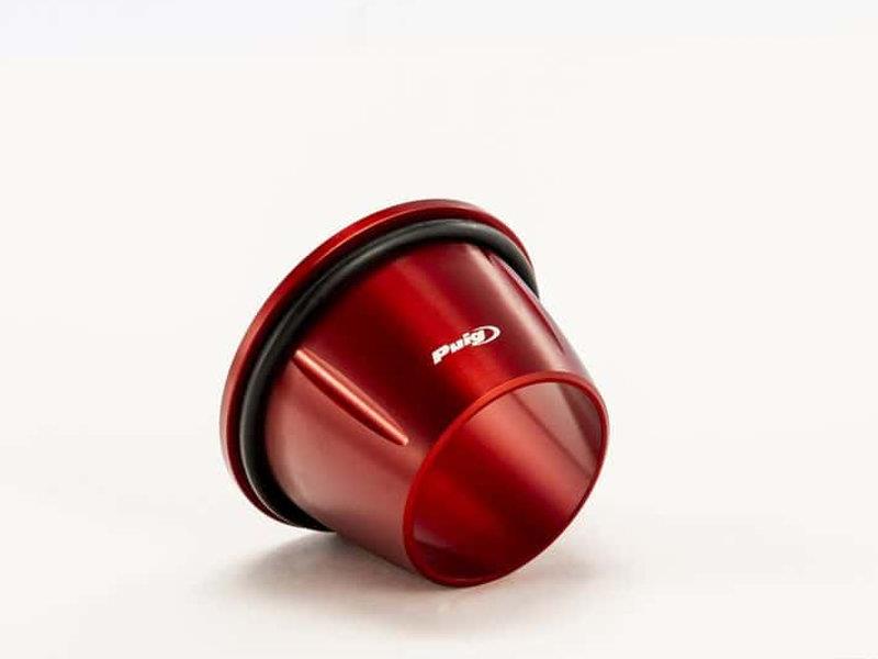 PUIG Exhaust End Tube Red for Yamaha TMax 530 12-16 7358R