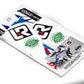 UNIRACING Decal Kit AFRICA TWIN REPLICA K50847