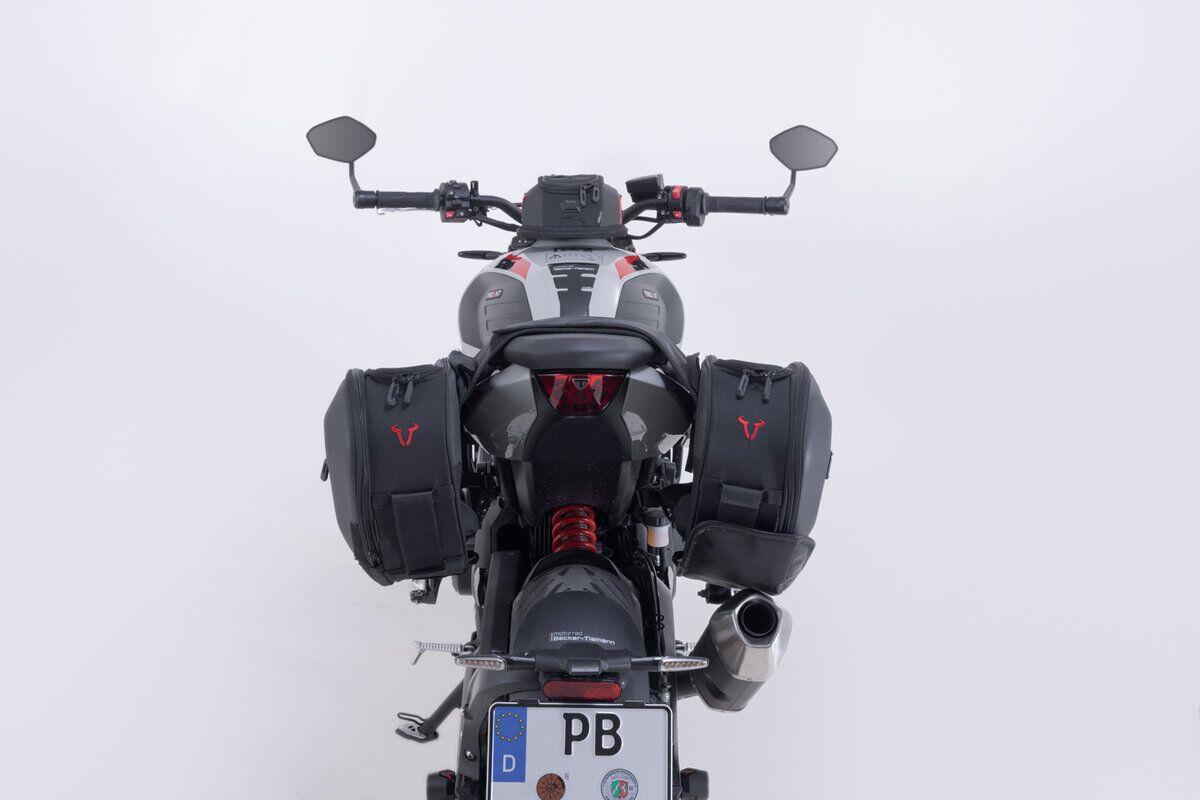 SW-MOTECH PRO Blaze H Saddlebag Set Black for TRIUMPH Trident 800 25- BC.HTA.11.740.38900