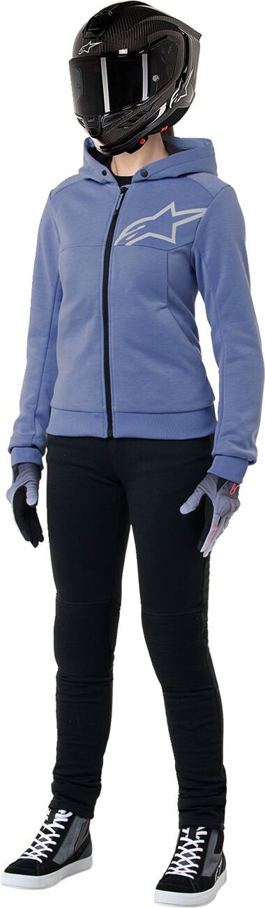 ALPINESTARS Stella Chrome v2 Sport Hoodie Blue