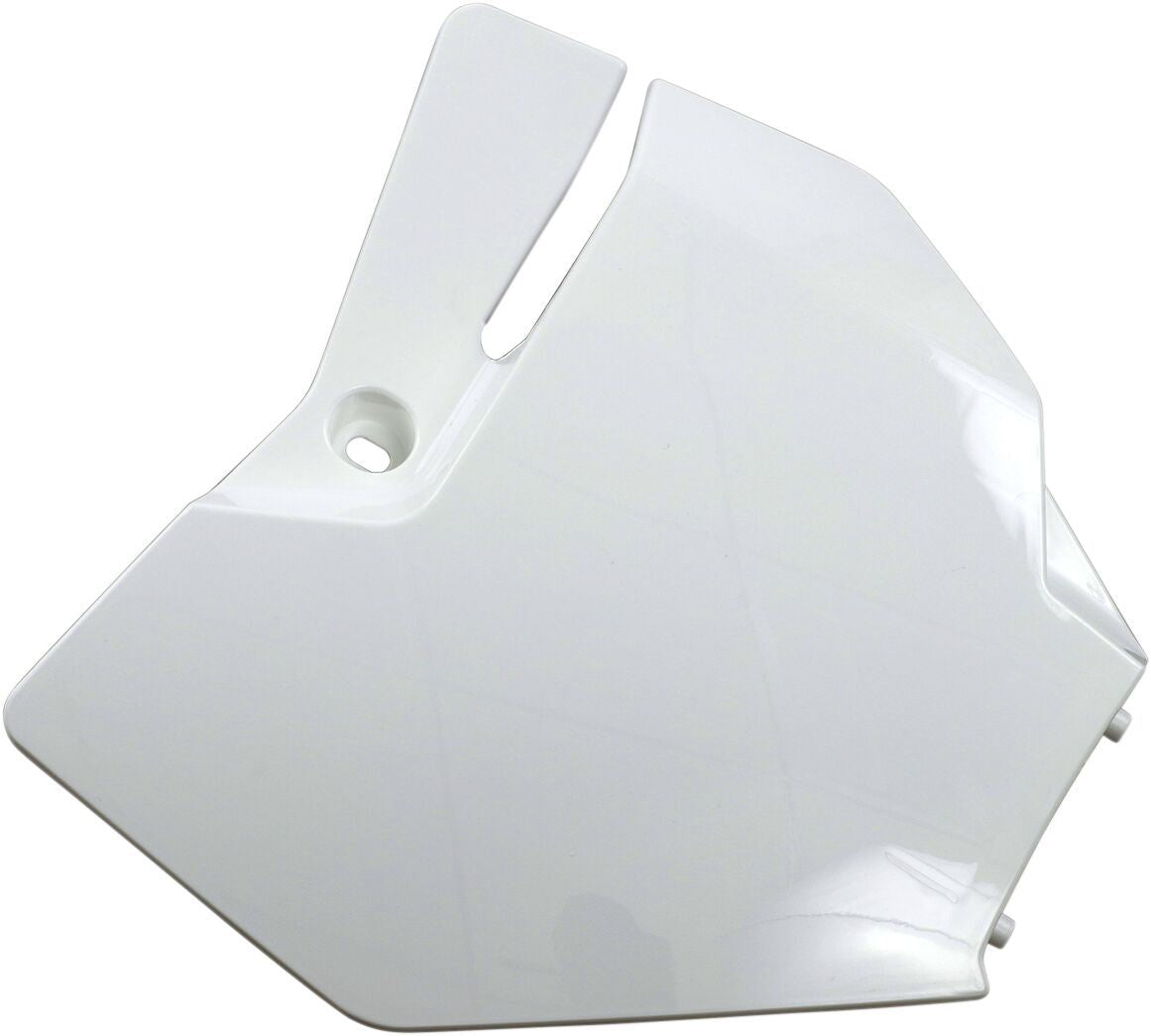 UFO FRONT NUMBER PLATE KTM WHITE KT04087-047