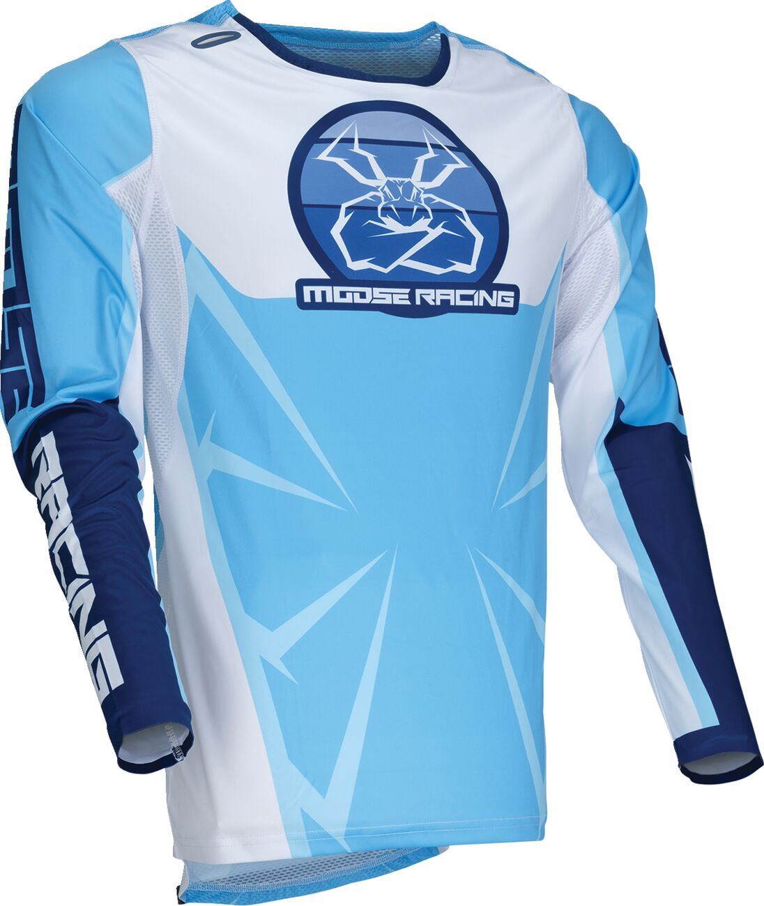Moose Racing Jersey Agroid Blue/White