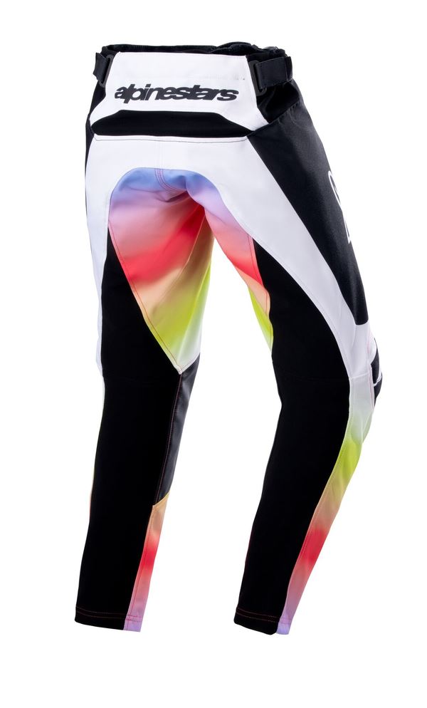 Alpinestars Youth Racer Semi Pants White Rgb Black