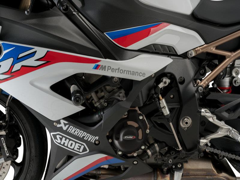 Puig Engine Cover Track for Championship Black 9157H
