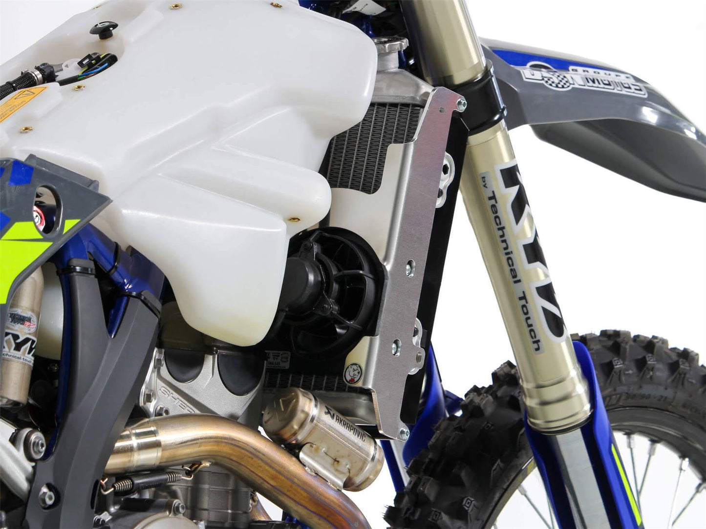 AXP Racing Radiator Braces For Sherco SEF 300 2024-2025 Aluminium Kit AX1733